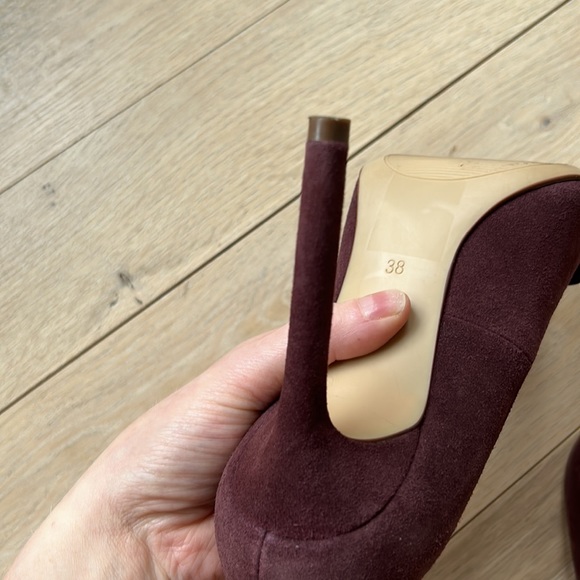 Suede HM high heels - Picture 8 of 15